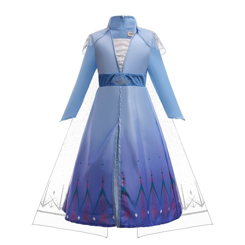Elsa anna vestito fantasia - anna®,