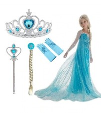 Abito con accessori Elsa Anna