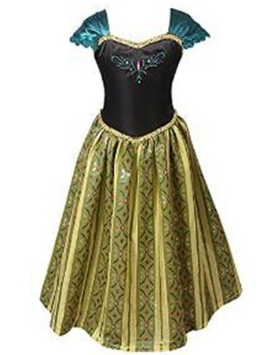 Elsa anna vestito fantasia - elsa, &