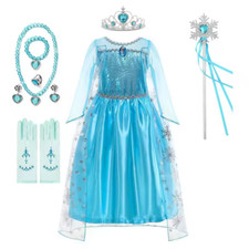 Costume + Accessori Elsa Anna