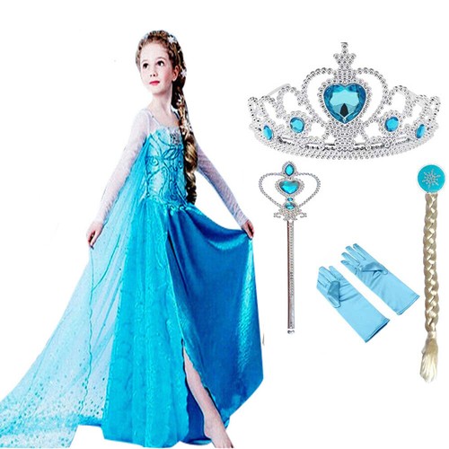 Costumi bambina elsa - costumi,